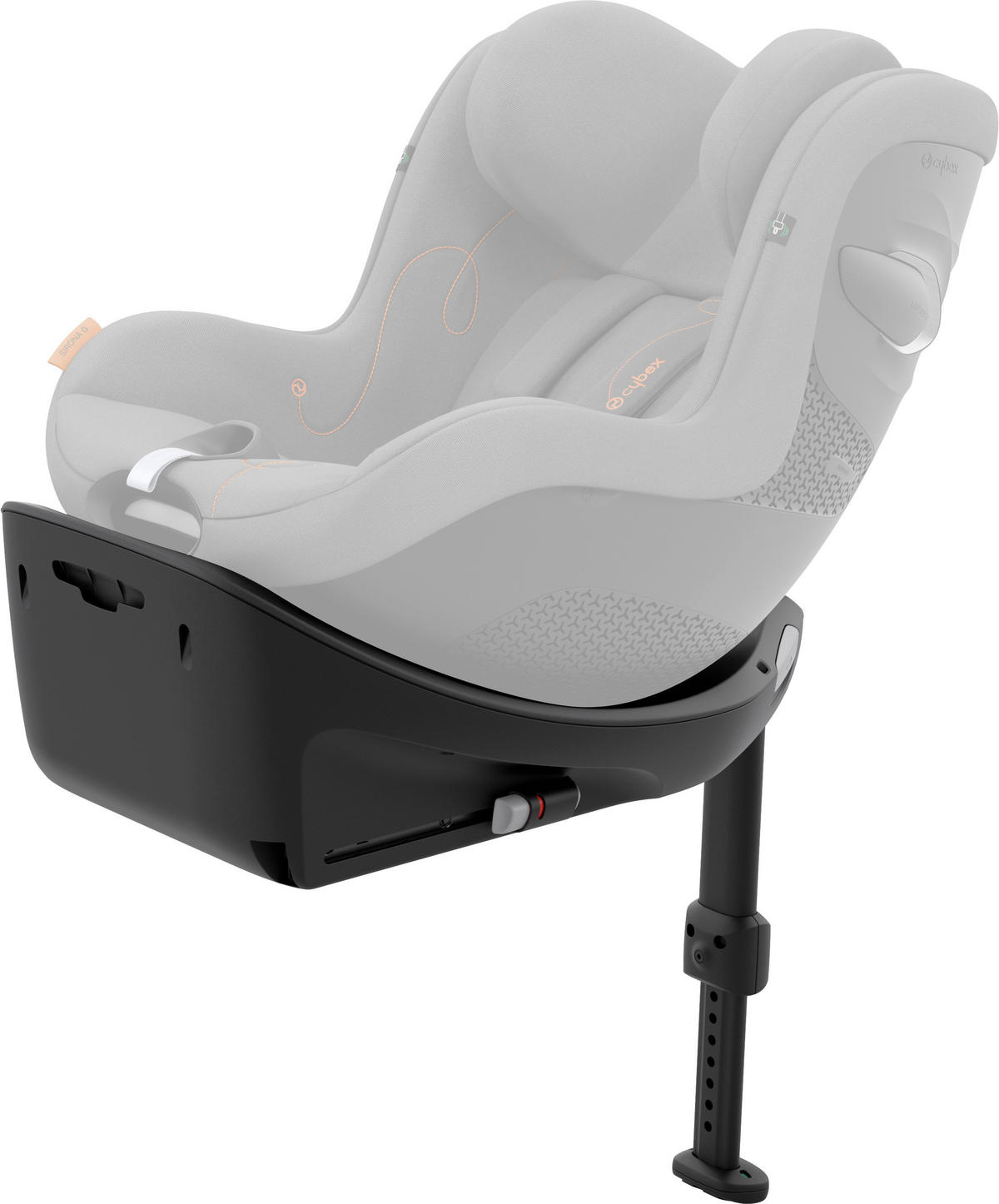 ISOFIXSTATION Base G  - Schwarz, Basics, Kunststoff (64/1cm) - Cybex