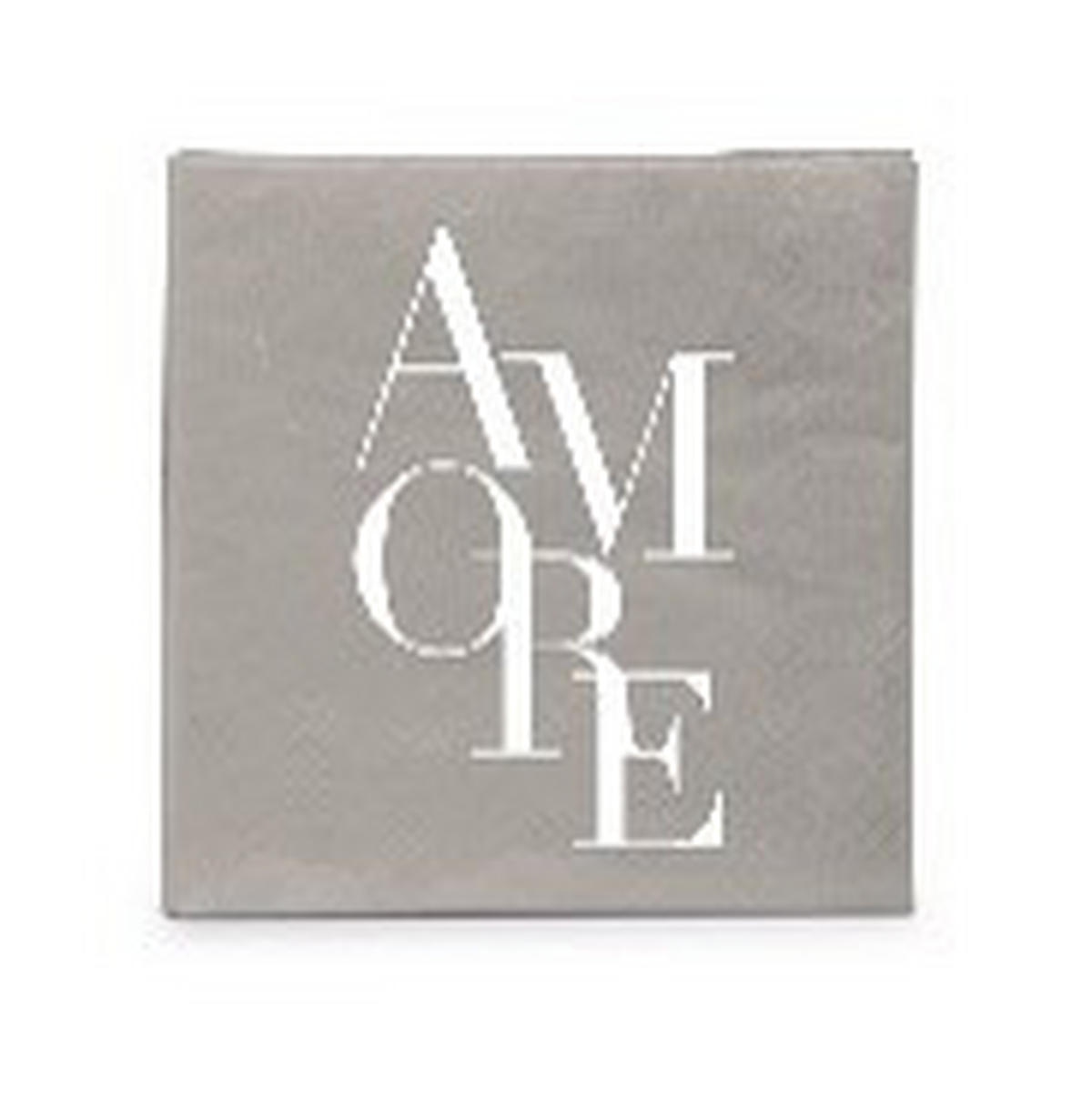 SERVIETTE   - Multicolor, Basics, Papier (12,5/12,5cm) - PPD