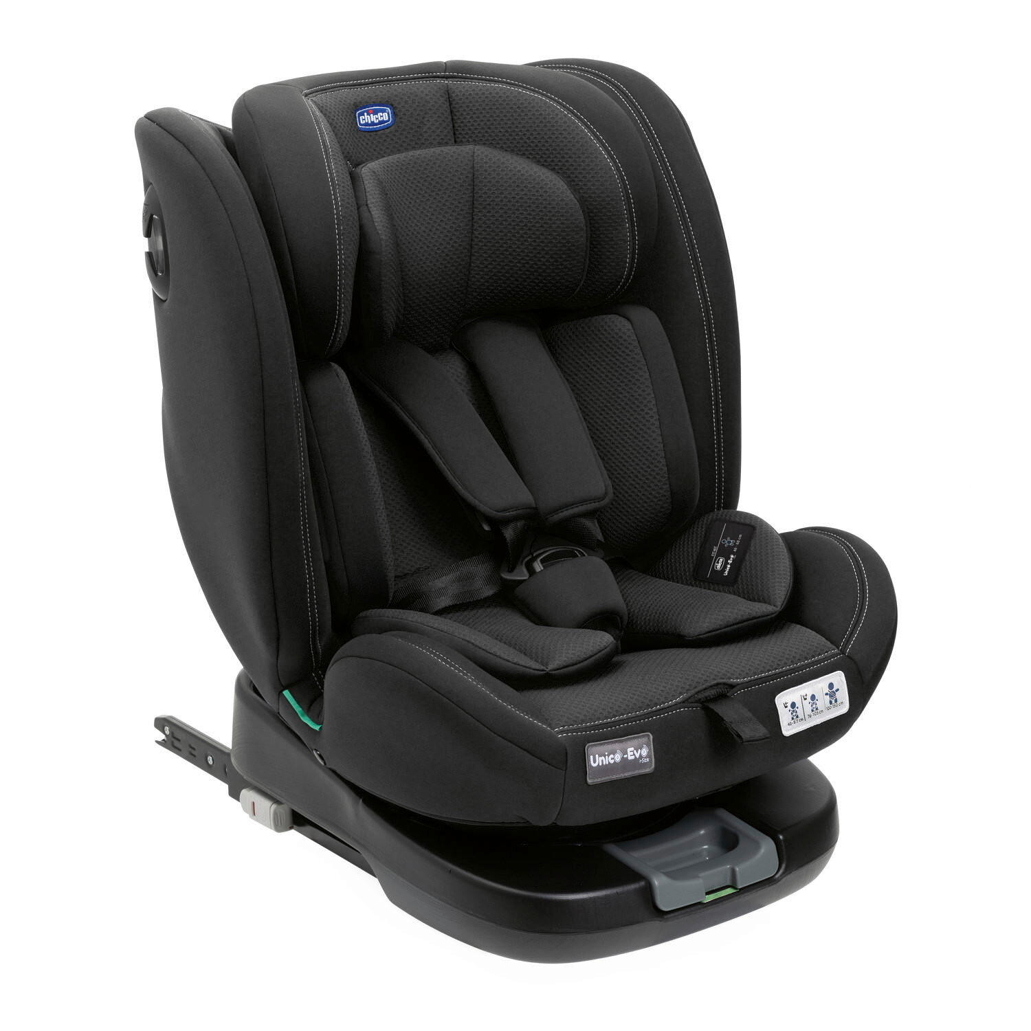 KINDERAUTOSITZ UNICO EVO I-SIZ   - Schwarz, Basics (46/54/69/44cm) - Chicco