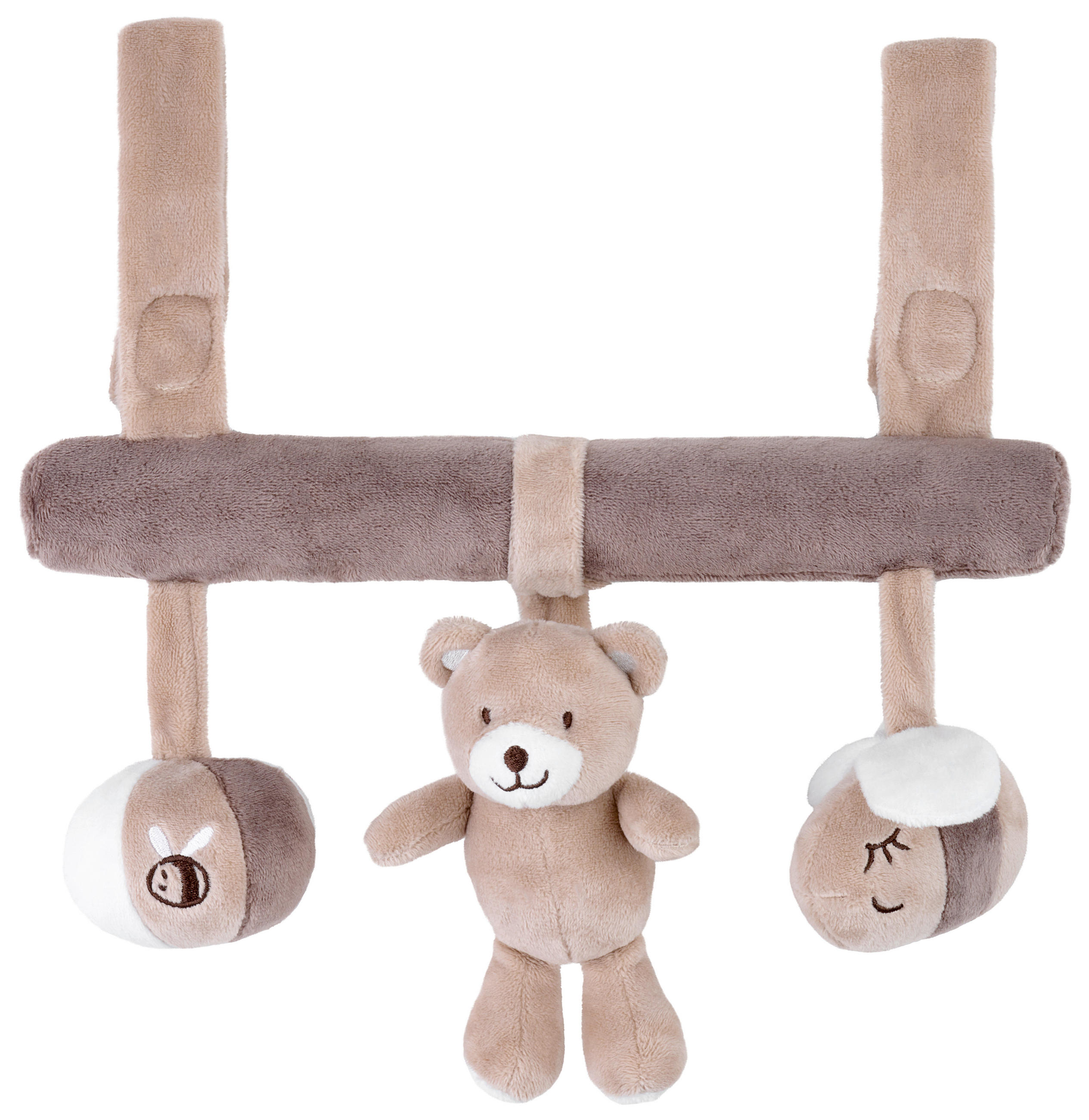 BABYSCHALENMOBILE Honey  - Beige/Creme, Basics, Textil (28cm) - Patinio