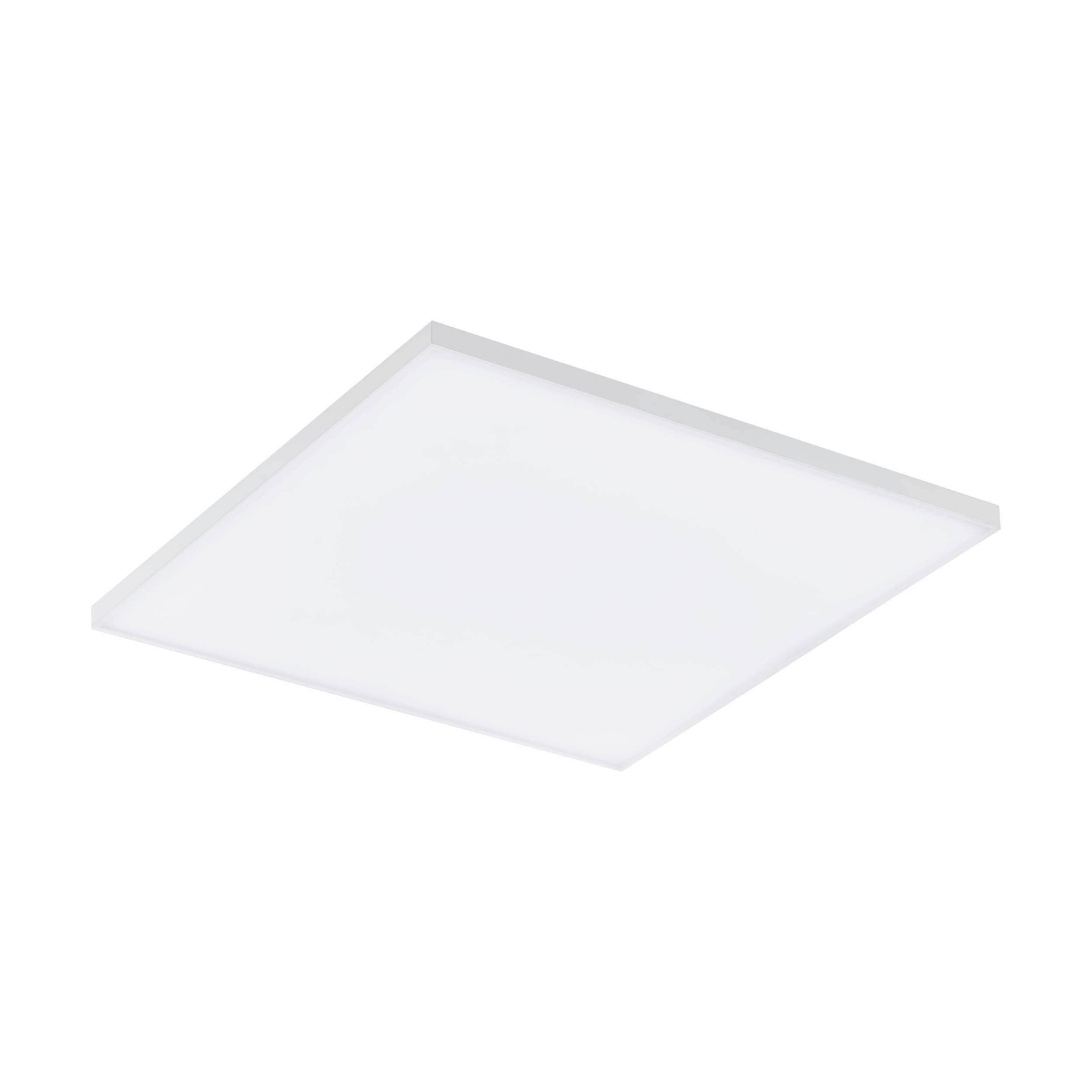 TAKLAMPA Turcona 31,5 W 58,7/58,7/7 cm  - vit, Klassisk, metall/plast (58,7/58,7/7cm) - Eglo