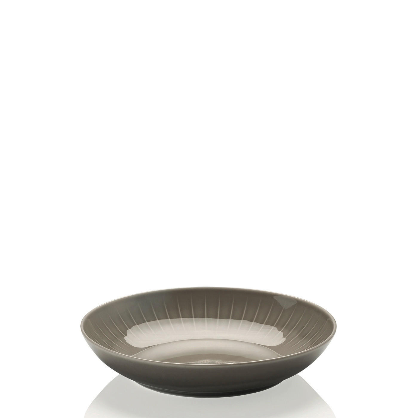 DUBOKI TANJIR  23 cm        - siva, Osnovno, keramika (23cm) - Rosenthal