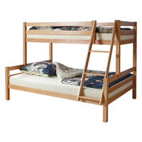 ETAGENBETT - Buchefarben, MODERN, Holz (140/200cm) - MID.YOU