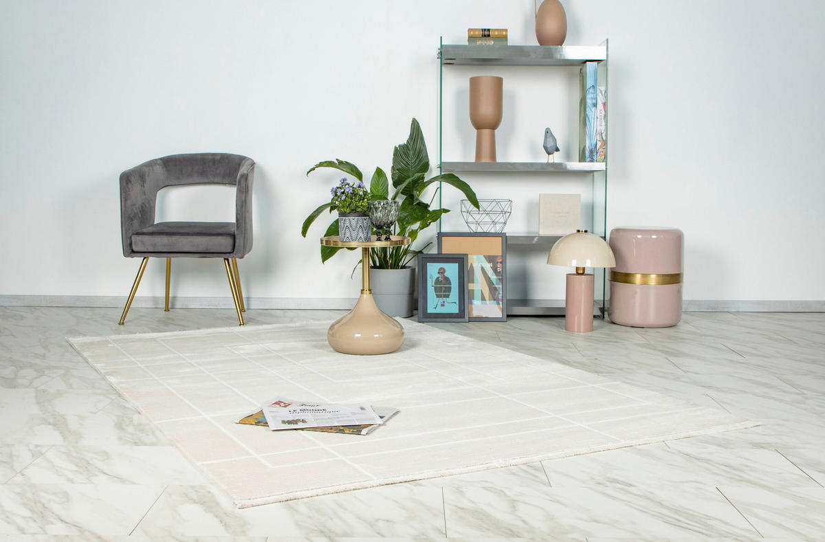 FLACHWEBETEPPICH 80/150 cm Beige  - Beige, Basics, Textil (80/150cm) - Kayoom