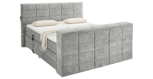 BOXSPRINGBETT 180/200 cm  in Schlammfarben  - Schlammfarben, KONVENTIONELL, Textil (180/200cm) - Carryhome