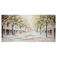 LEINWANDBILD Landschaft & Natur, Bäume 140/70 cm  - Multicolor, Basics, Textil (140/70cm)