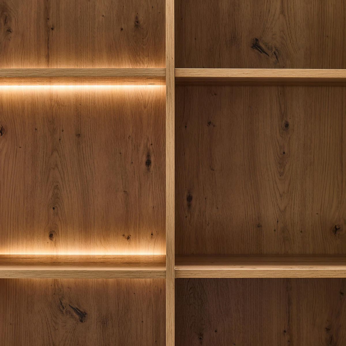 HIGHBOARD  89/128/40 cm  - Schwarz/Eiche Artisan, Design, Glas/Holzwerkstoff (89/128/40cm) - MID.YOU