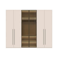 ORMAR SA KLASIČNIM VRATIMA  272/224/56 cm  - Dizajnerski, staklo/pločasti materijal (272/224/56cm)