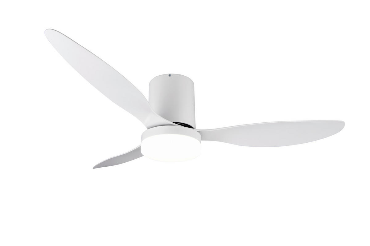 DECKENVENTILATOR  132,0/31,0 cm    - Weiss, Konventionell, Kunststoff (132,0/31,0cm)