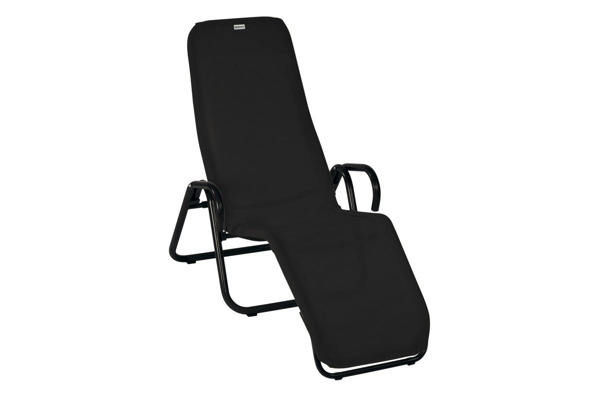 Ersatzbezug für Liege Calypso  - Schwarz, Basics, Textil (54/190cm) - Acamp