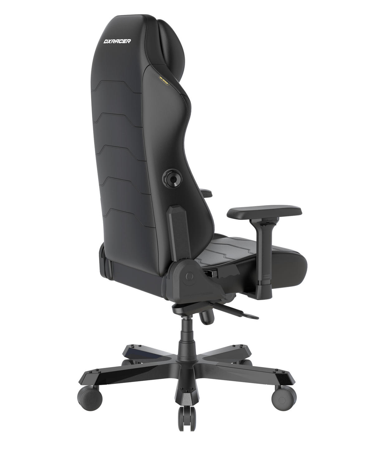 GAMINGSTUHL  in Lederlook Schwarz  - Schwarz, KONVENTIONELL, Textil/Metall (70/133/70cm) - Dxracer