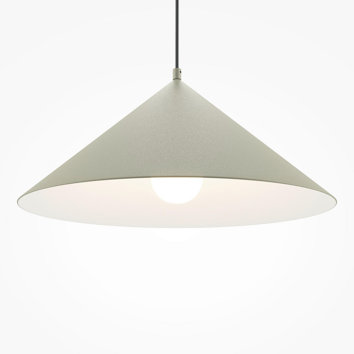 PENDELLEUCHTE Basic colors 35/318 cm  - Grau, Design, Metall (35/318cm) - MAYTONI
