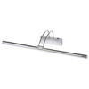 LED-BILDERLEUCHTE 68/12/20 cm   - Chromfarben, KONVENTIONELL, Kunststoff/Metall (68/12/20cm)