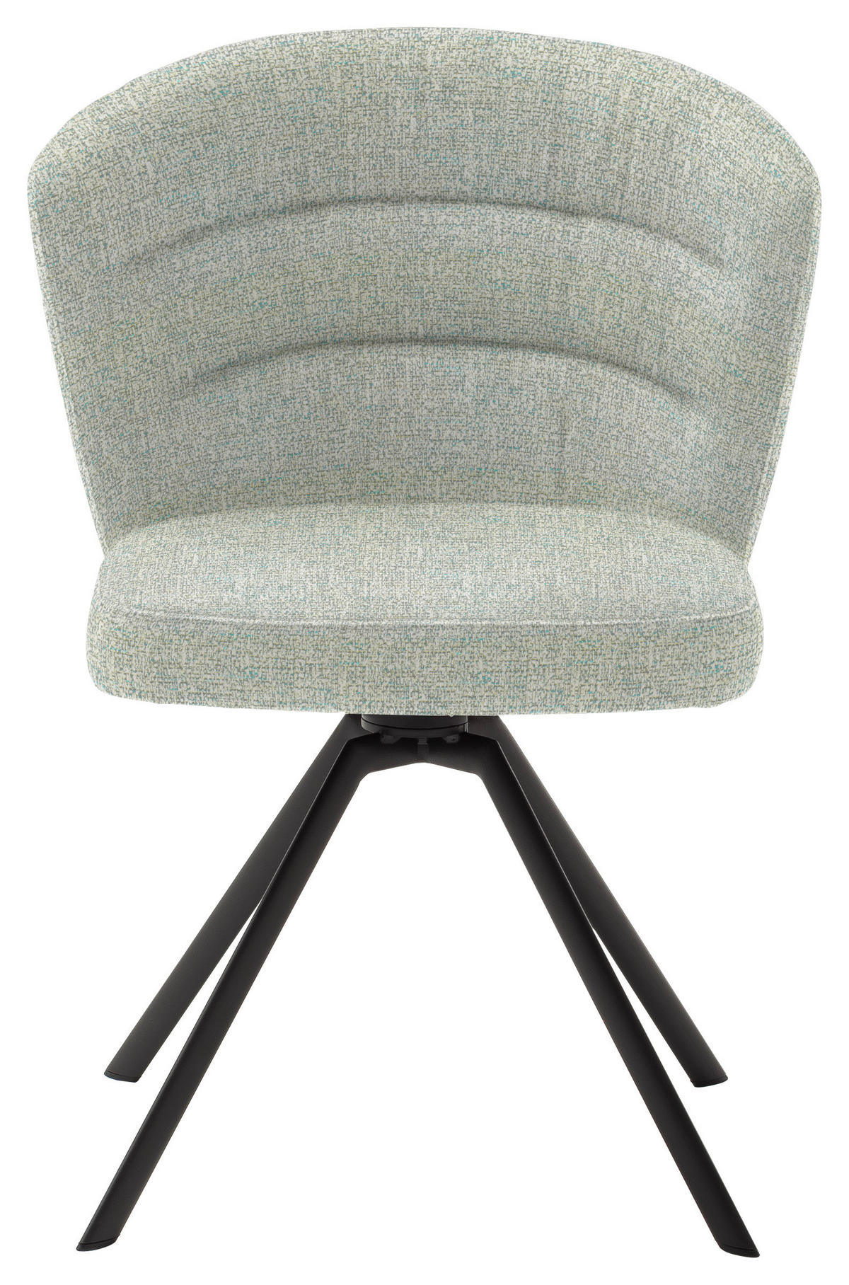 ARMLEHNSTUHL  Lederauswahl, Stoffauswahl Struktur  - Anthrazit/Hellgrün, Design, Textil/Metall (63/83/63cm) - Schöner Wohnen