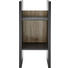 REGAL Eichefarben, Graphitfarben - Eichefarben/Graphitfarben, KONVENTIONELL, Holzwerkstoff (40/89/34cm) - Voleo