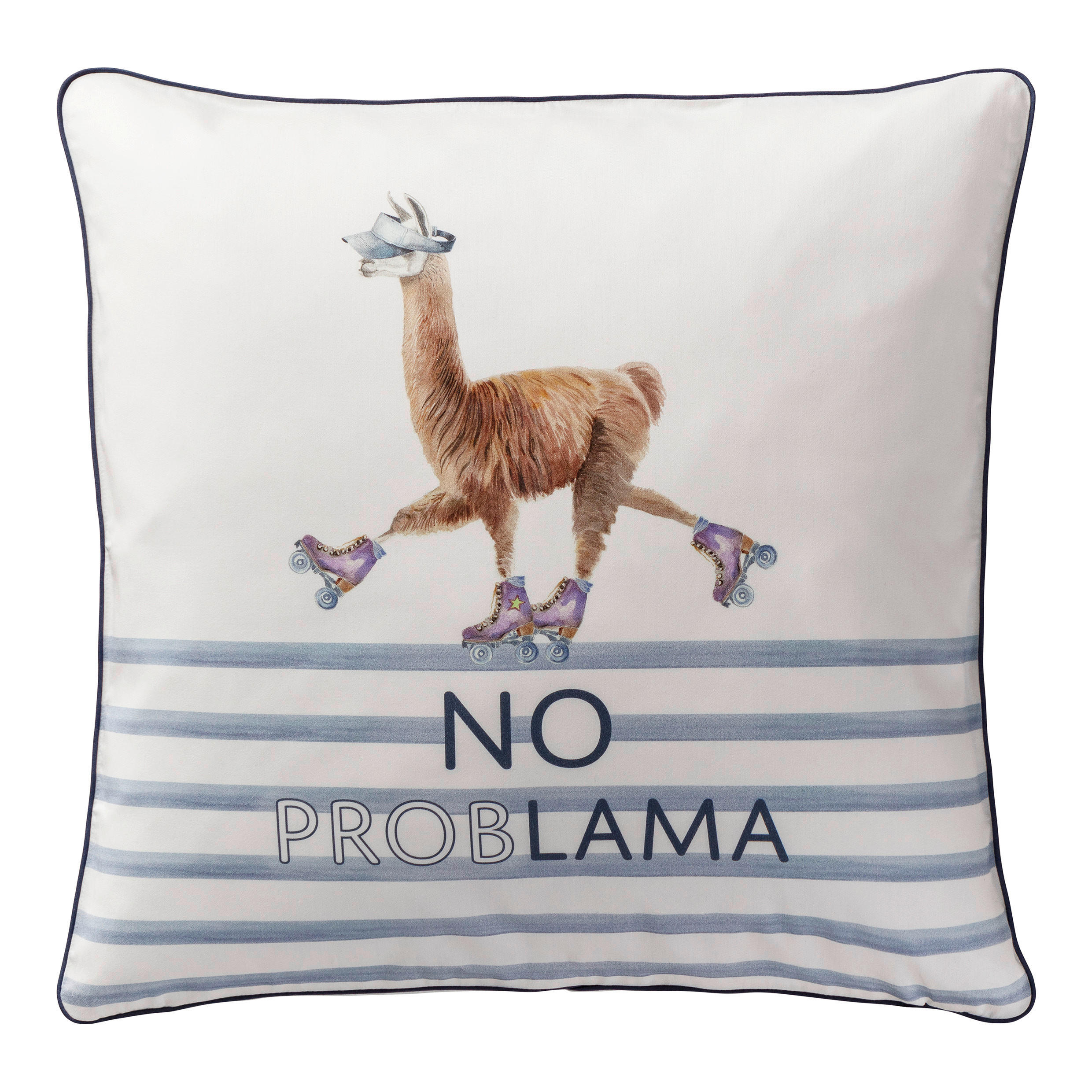 KISSENBEZUG Home 50/50 cm  - Naturfarben, Design, Textil (50/50cm) - Estella