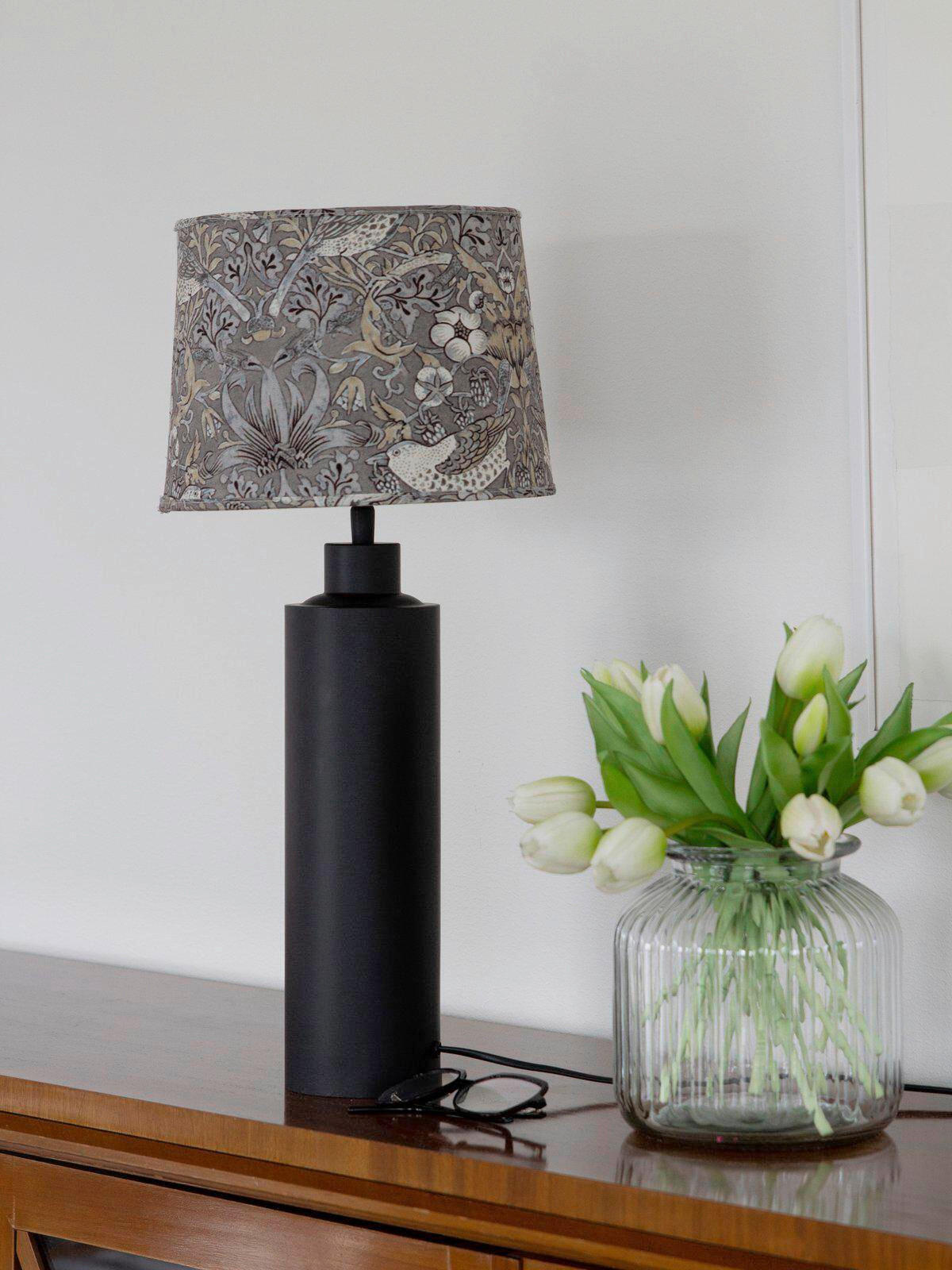 TISCHLEUCHTE PR Home SOLO   - Schwarz/Grün, KONVENTIONELL, Metall (58cm)