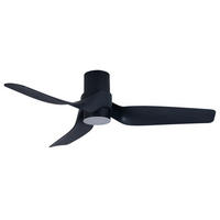 DECKENVENTILATOR   132 cm   - Schwarz, Trend, Kunststoff (132cm) - P & B