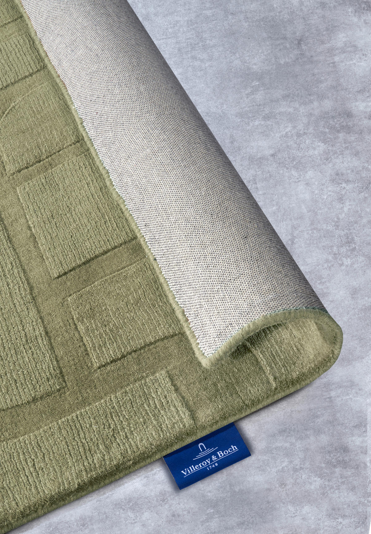 HANDWEBTEPPICH 160/230 cm Kollektion 1906 Grün  - Grün, Basics, Textil (160/230cm) - Villeroy & Boch