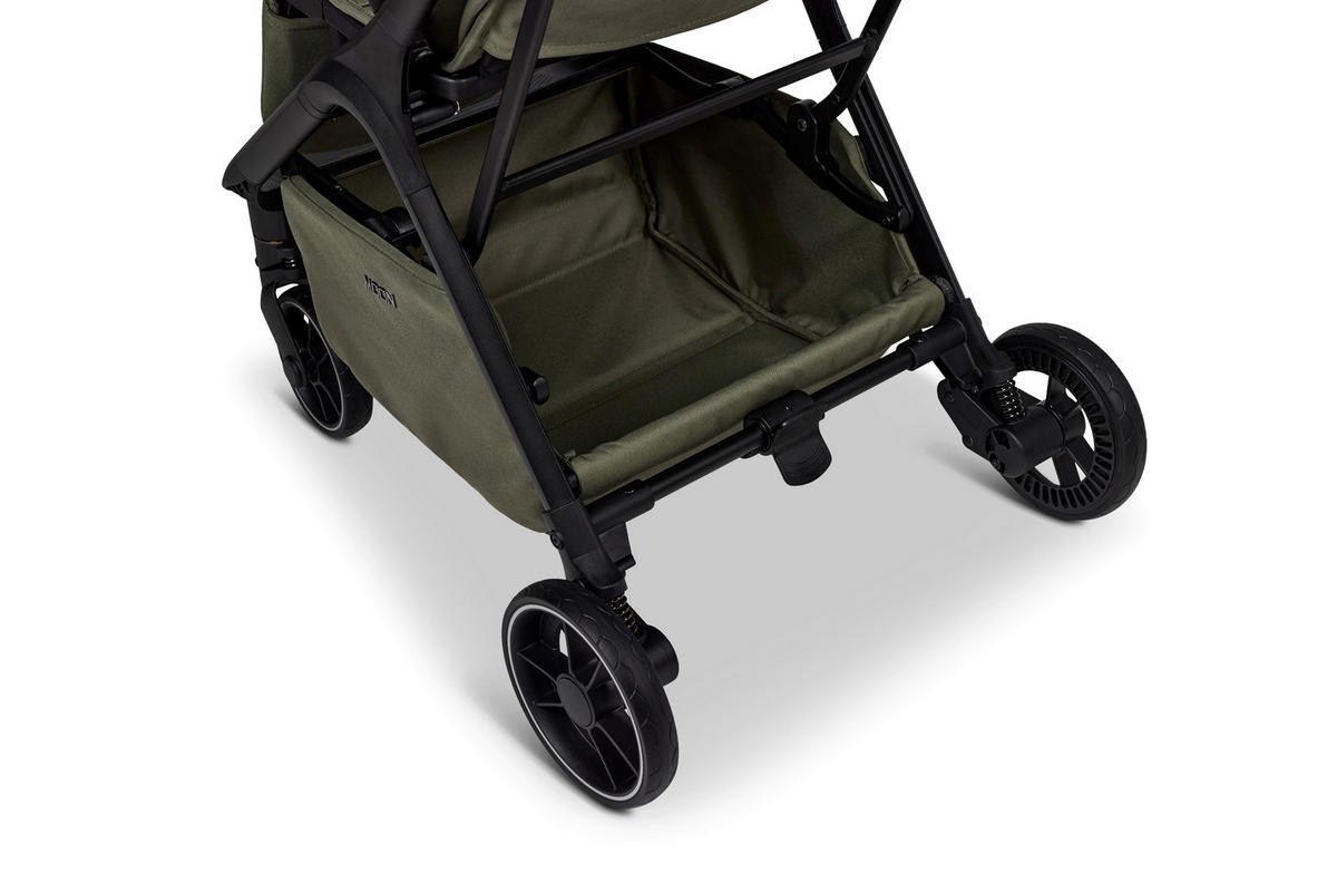 KIŠOBRAN KOLICA  Zoé  - maslinasto zelena/crna, Basics, tekstil (80/50/103cm) - Moon