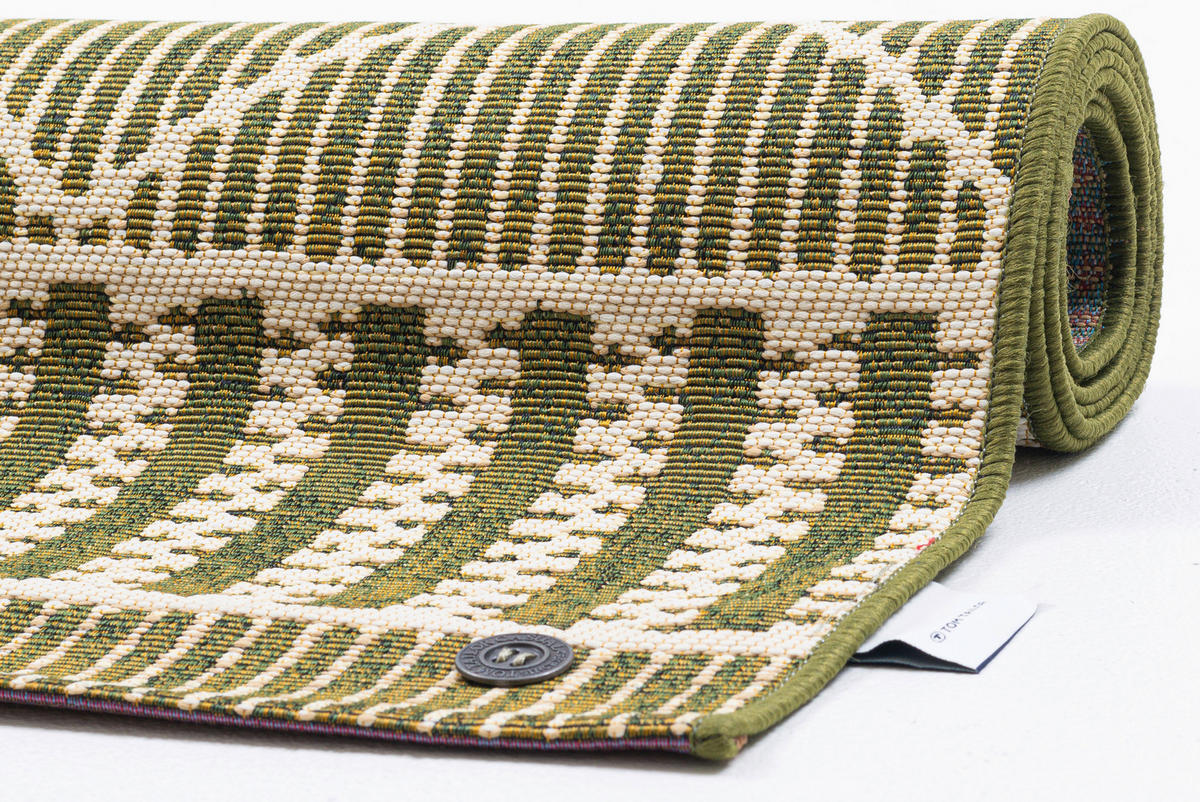 OUTDOORTEPPICH  für Terrasse und Balkon 160/235 cm Grün  - Grün, Basics, Textil (160/235cm) - Tom Tailor