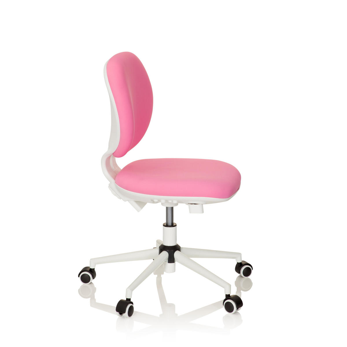 MLADINSKI VRTLJIVI STOL umetna masa pink  - pink, Basics, umetna masa (43/82-95/56cm) - MID.YOU