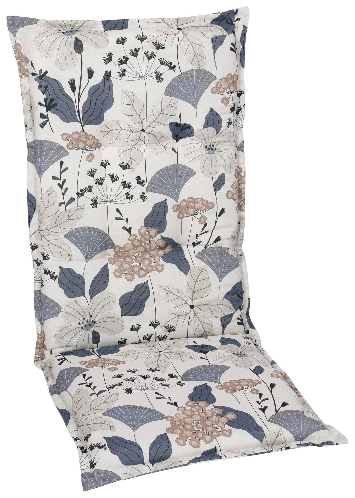SESSELAUFLAGE in Beige Floral  - Beige, Basics, Textil (50/120cm)