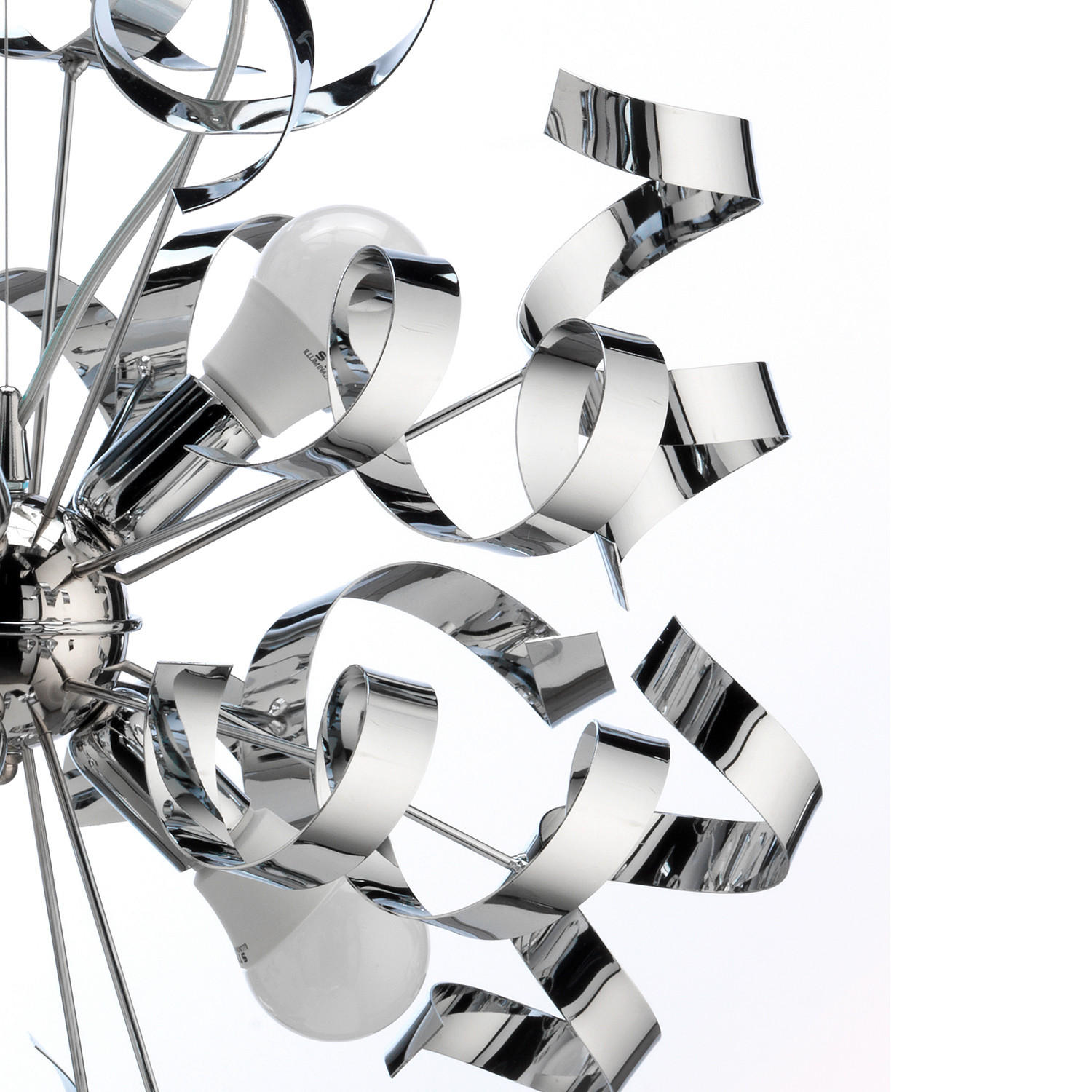 HÄNGELEUCHTE 50/150 cm  - Chromfarben, Design, Metall (50/150cm)