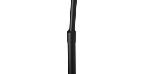 BOGENLEUCHTE 170/39/190-205 cm - Schwarz, KONVENTIONELL, Metall (170/39/190-205cm) - Novel