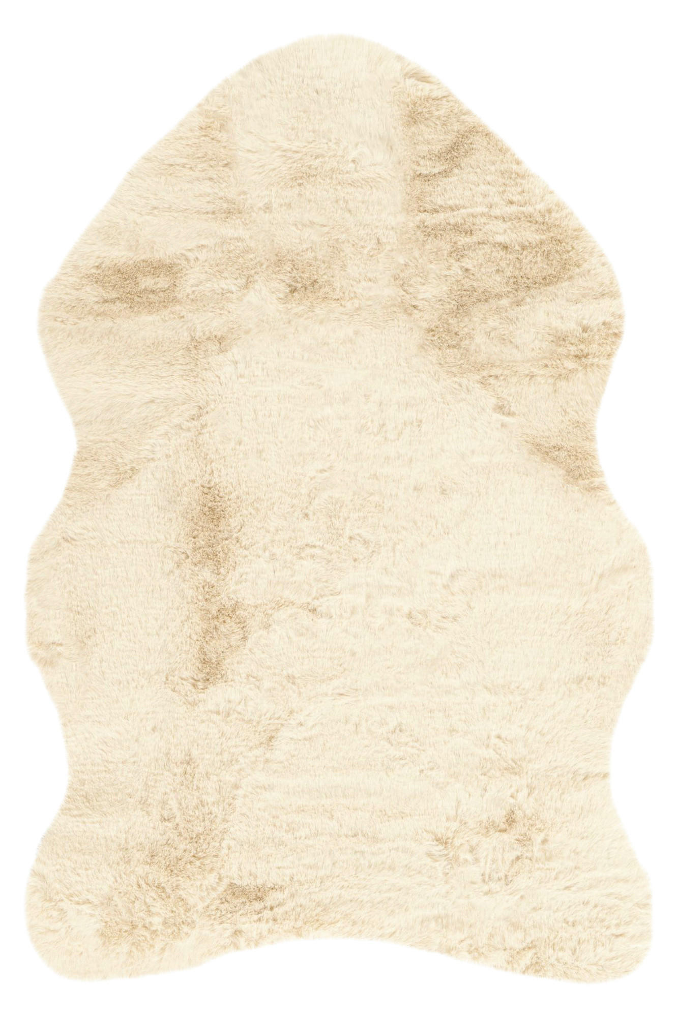 HOCHFLORTEPPICH 60/90 cm Creme länglich  - Creme, Basics, Textil (60/90cm) - Kayoom