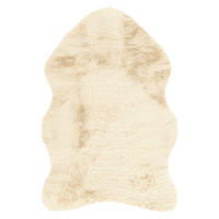 HOCHFLORTEPPICH 60/90 cm Creme länglich  - Creme, Basics, Textil (60/90cm) - Kayoom