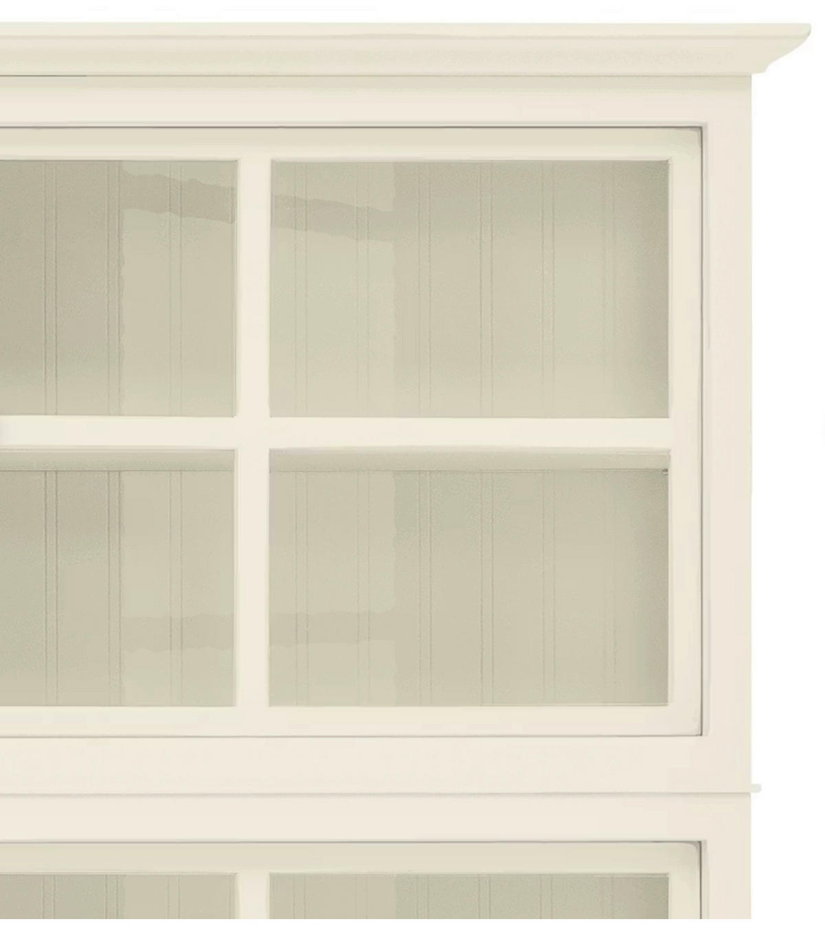 HIGHBOARD UrbanClass  in 190,5/219,5/49 cm  - Weiß, LIFESTYLE, Glas/Holz (190,5/219,5/49cm) - Livetastic
