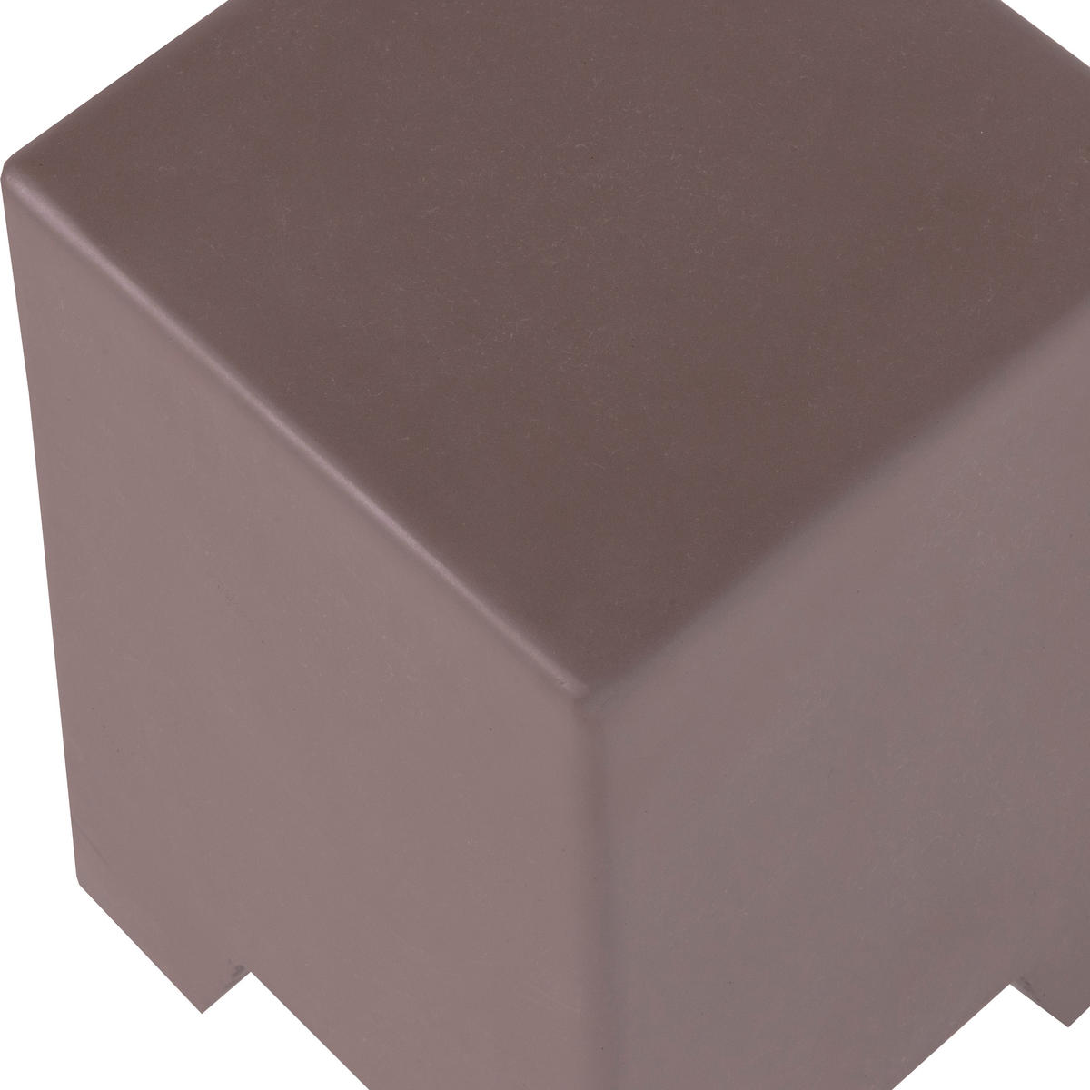 BEISTELLTISCH in Glas, Keramik 36/51/36 cm  - Braun, Design, Glas/Keramik (36/51/36cm) - Livetastic