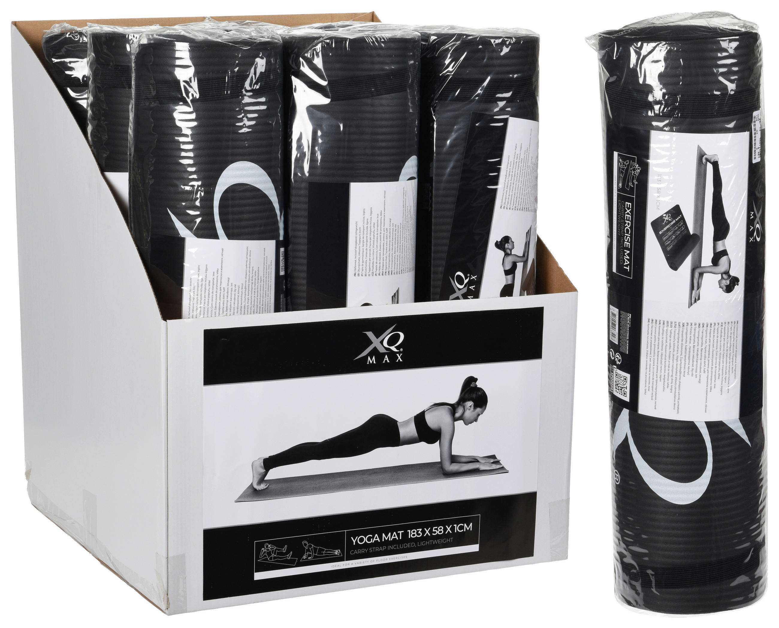 YOGAMATTE 183X58CM - KONVENTIONELL (183/58cm)