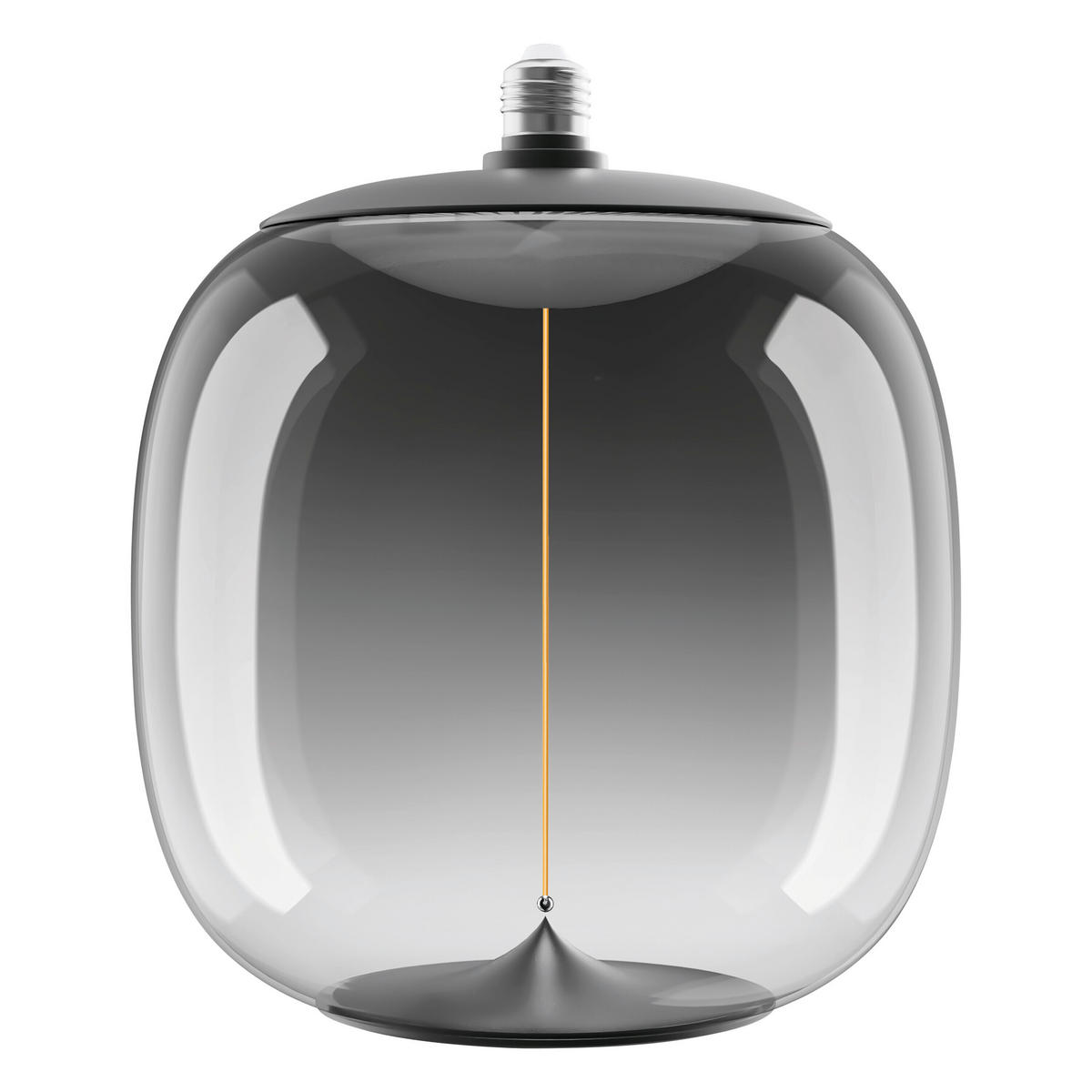 LED-LEUCHTMITTEL   E27 12 W 400 lm  - Grau, KONVENTIONELL, Kunststoff (25/30cm) - Osram