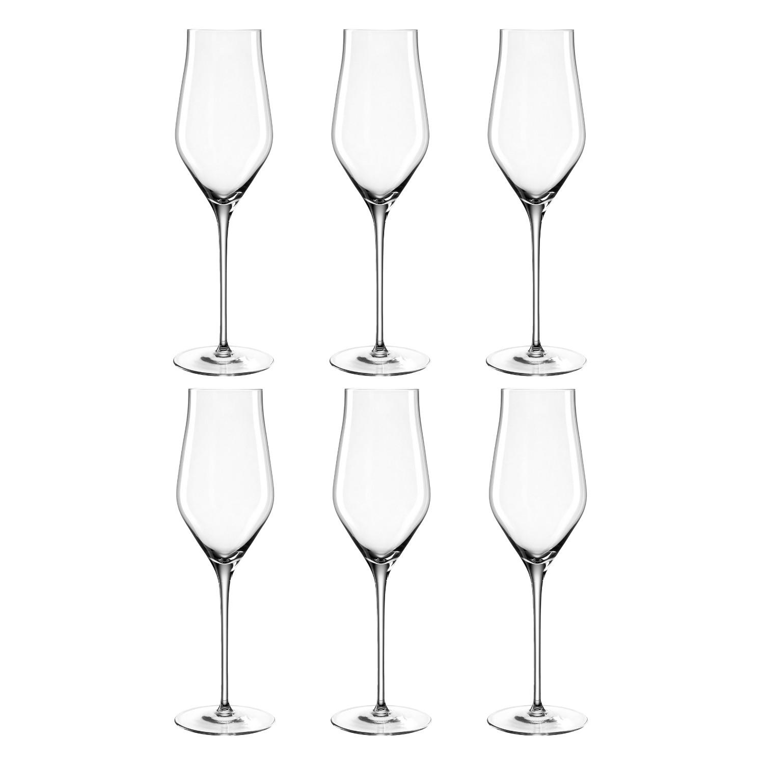 GLÄSERSET Brunelli 6-teilig  - Klar, LIFESTYLE, Glas (340ml) - Leonardo