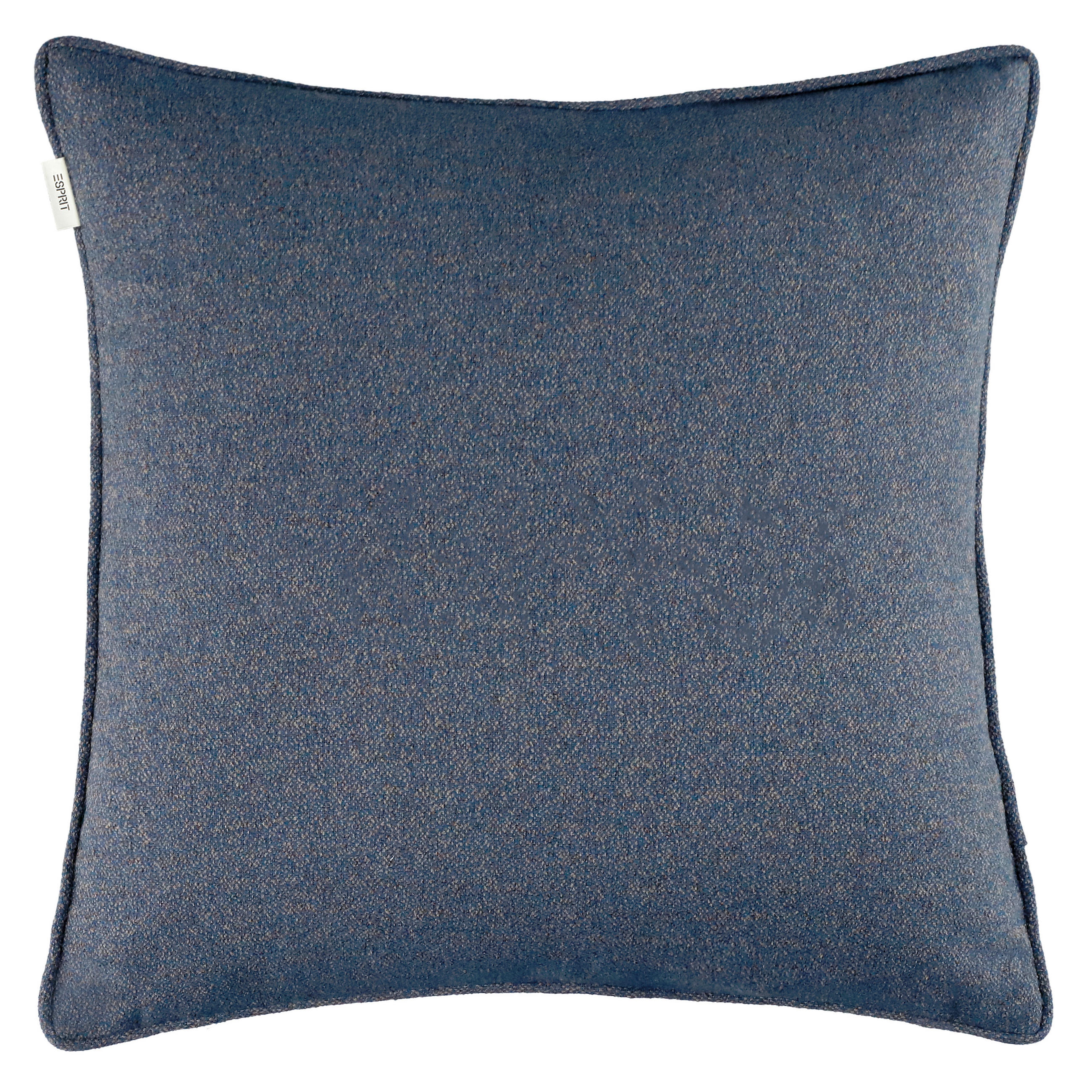KISSENHÜLLE E-Signature  - Blau/Dunkelblau, Basics, Textil (45/45cm) - Esprit