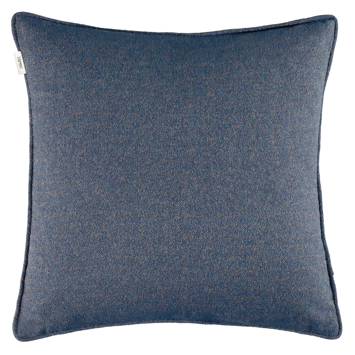 KISSENHÜLLE E-Signature  - Blau/Dunkelblau, Basics, Textil (45/45cm) - Esprit