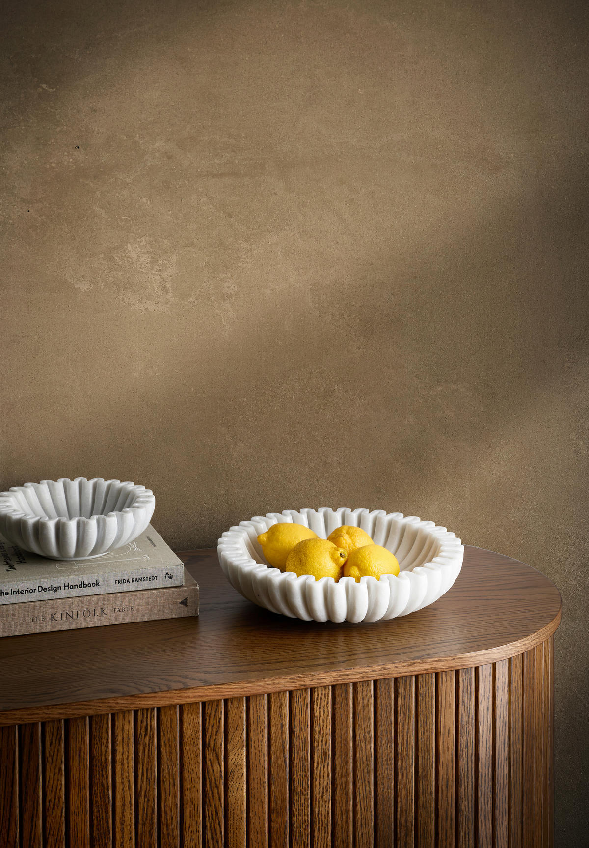 DEKOSCHALE - Weiß, Trend, Stein (20/6cm) - Ambia Home