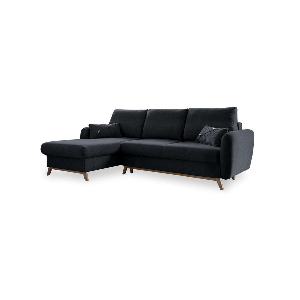 MID.YOU ROHOVÁ SEDAČKA, textil, tmavosivá