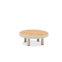 LOUNGETISCH  - Beige/Teakfarben, Modern, Holz/Metall (60/60/22cm) - Zebra 