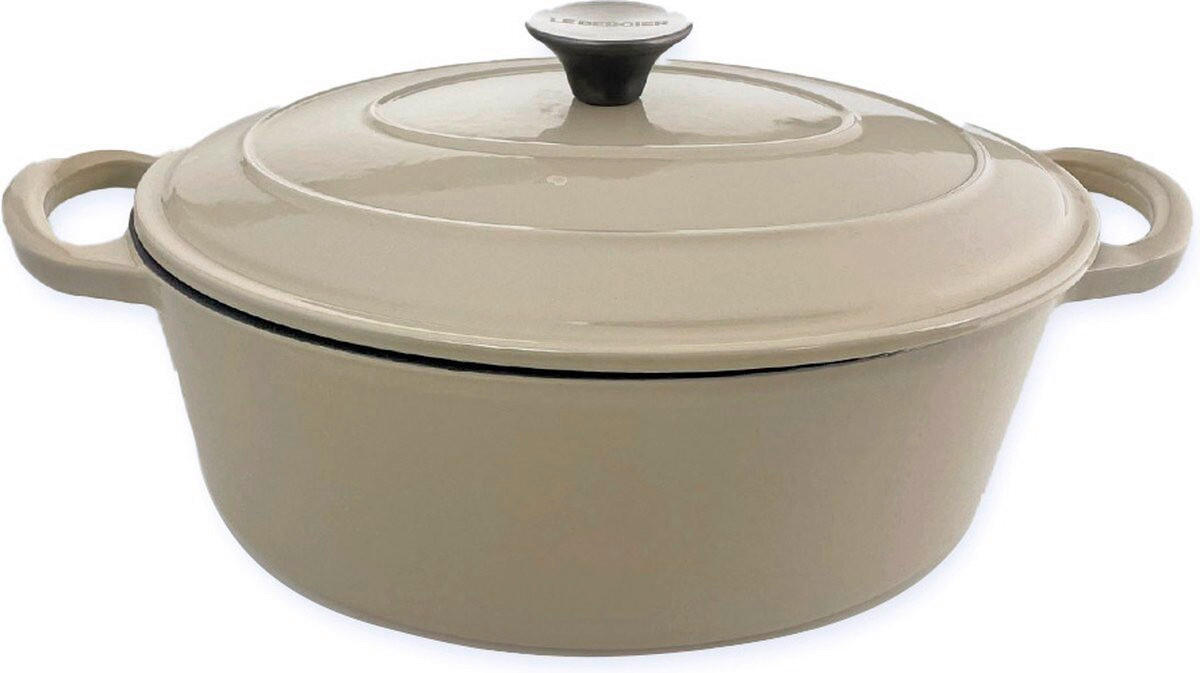 PLITKA ŠERPA 4.3 l - bež, Osnovno, metal (36,5cm)