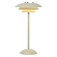 BORDSLAMPA 20/37/20 cm   - beige/kromfärg, Design, metall (20/37/20cm)