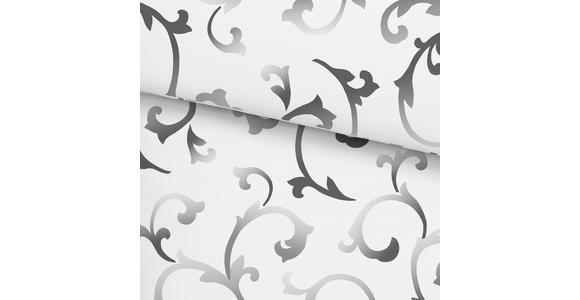 Bettwäsche Sansa 140/200cm Weiß/Schwarz - Schwarz/Weiß, ROMANTIK / LANDHAUS, Textil - James Wood