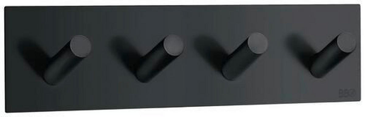 HAKEN  in Schwarz  - Schwarz, Metall (18/4,5/3cm)