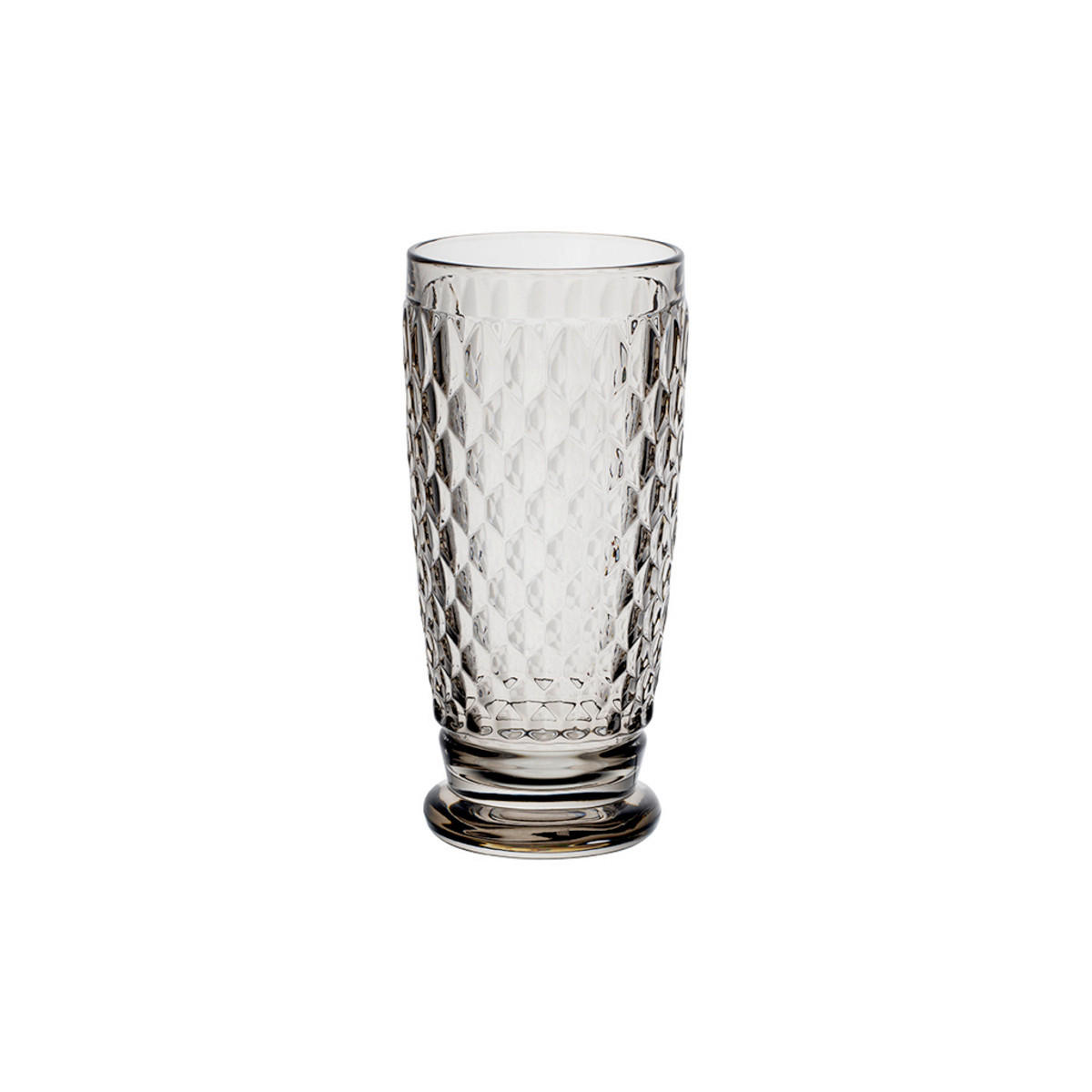 LONGDRINKGLAS Boston Coloured 400 ml  - Grau, Basics, Glas (0,40l) - Villeroy & Boch
