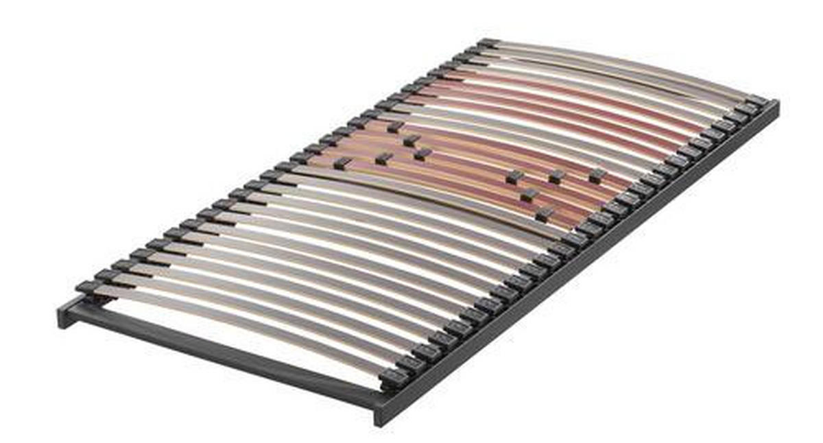 MATRATZENSET 180/200 cm  - Anthrazit/Rot, Basics, Holz (180/200cm) - Sleeptex