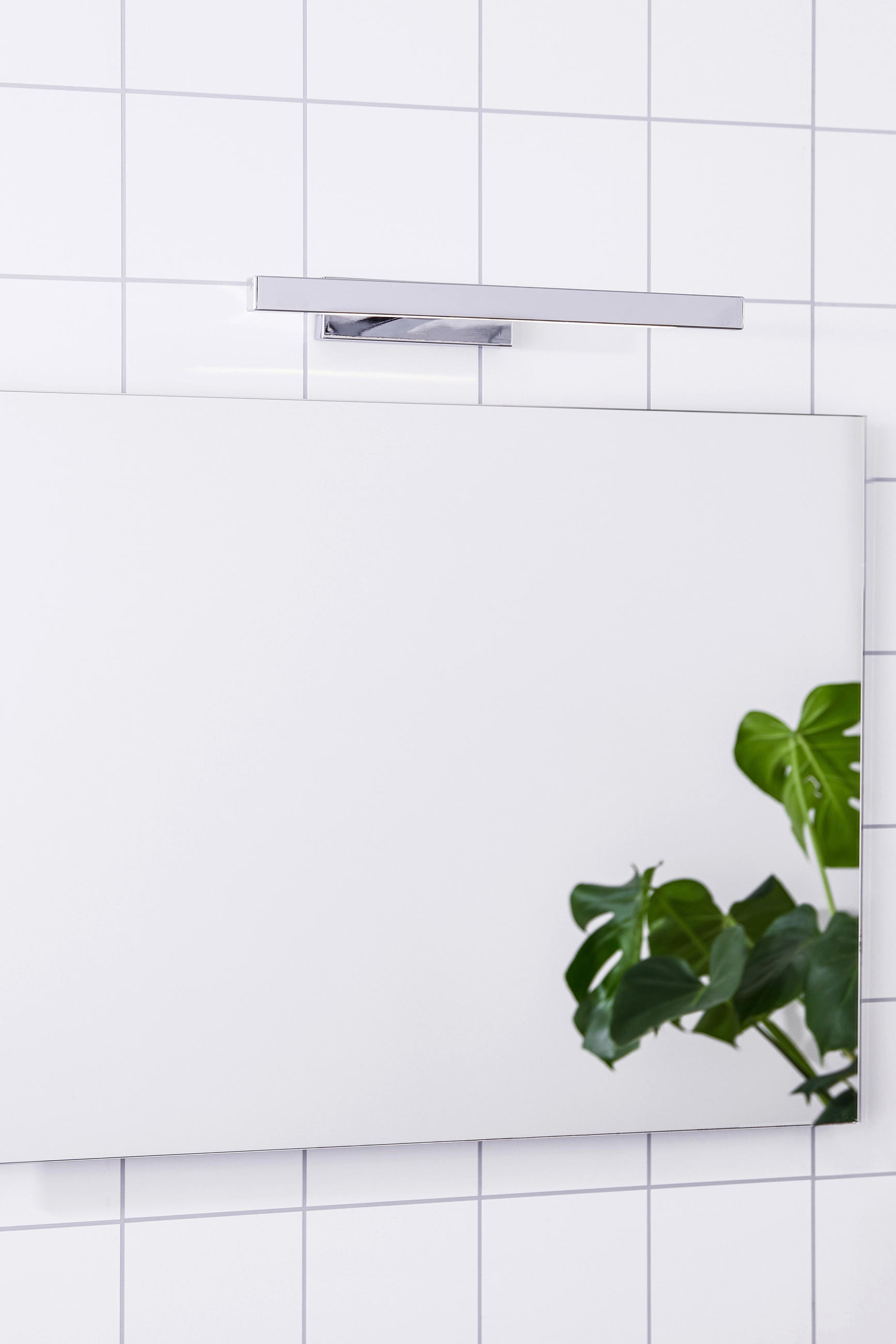 LED-WANDLEUCHTE NEPTUNUS 38/5/25 cm   - Chromfarben, Basics (38/5/25cm) - Markslöjd