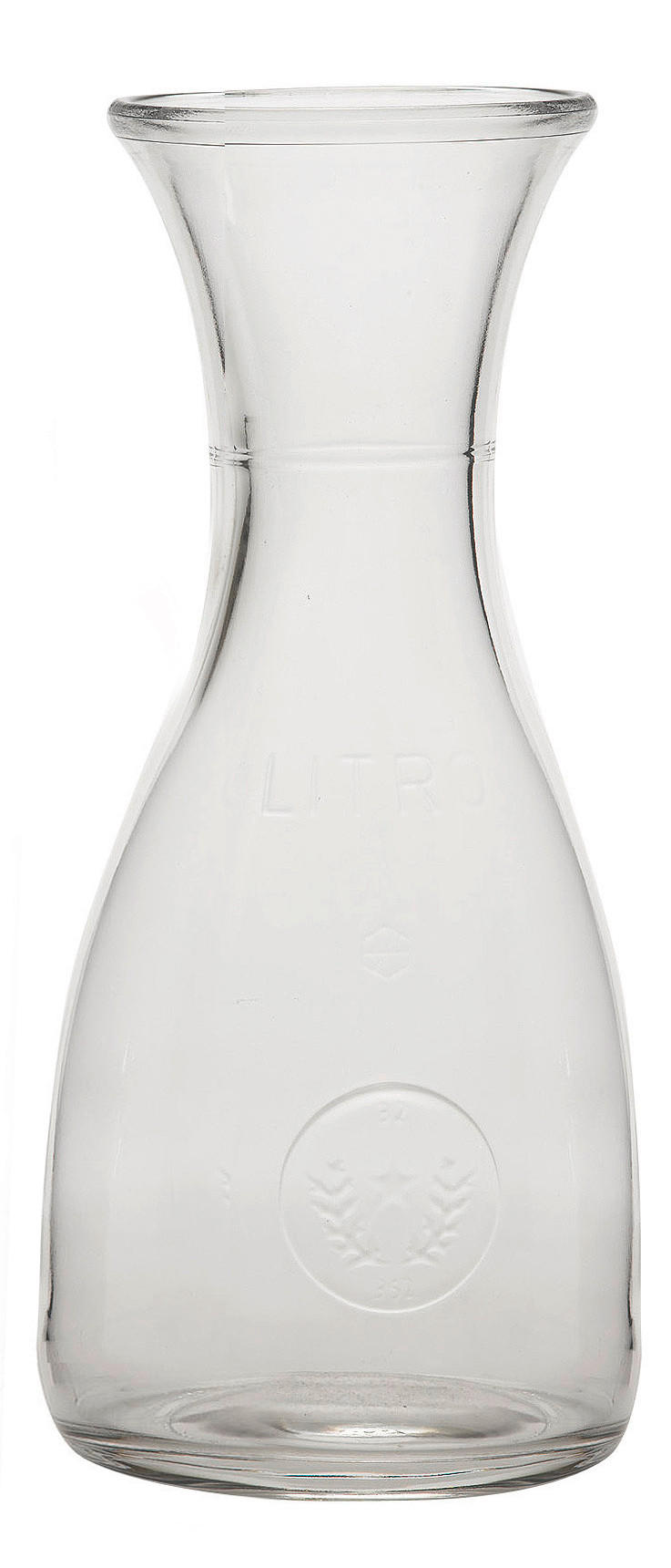 WASSERKARAFFE 1 l   - Klar, KONVENTIONELL, Glas (9/9/27cm) - Homeware