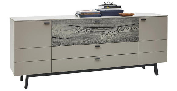 SIDEBOARD 227,5/91,2/49,2 cm - Fango/Eichefarben, Design, Holz/Holzwerkstoff (227,5/91,2/49,2cm) - Dieter Knoll